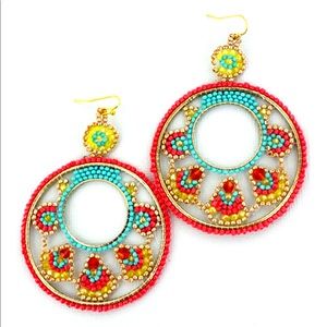 🌻BOGO NEW Sky Bridge Loop Multi-Color Earrings
